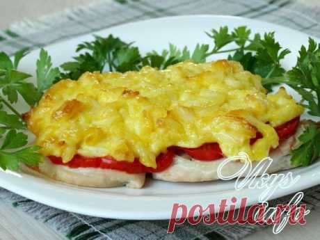 Куриное филе с плавленым сыром рецепт с фото