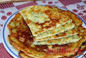 Сырные лепешки «ленивые» — Домашняя кулинария