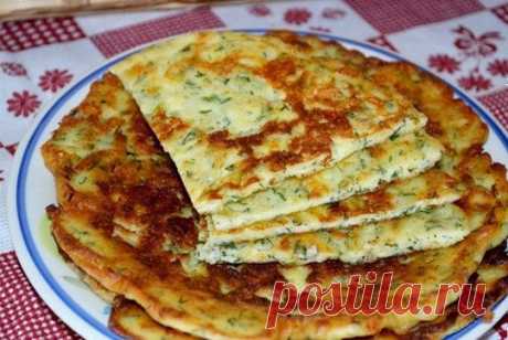 Сырные лепешки «ленивые» — Домашняя кулинария