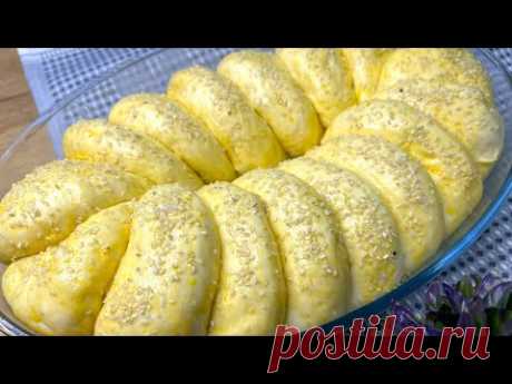 Невероятно вкусный хлеб 👍 Только мука, молоко, соль и яйцо. Спрашивают каждый день❤️
