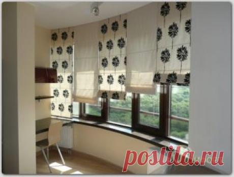 Шьем римские шторы — Сделай сам, идеи для творчества - DIY Ideas