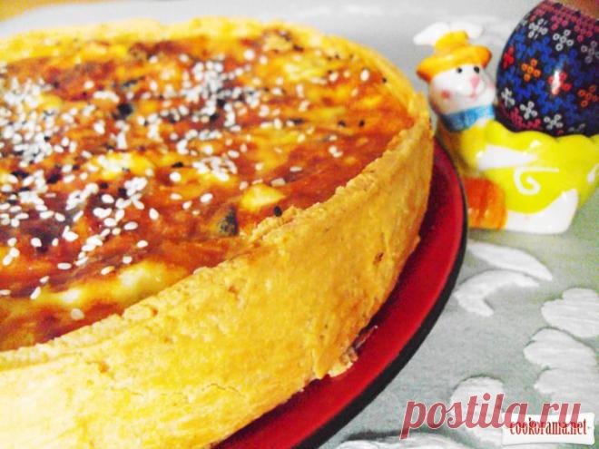 Киш лорен с курицей и овощами / Рецепты к Пасхе / Кукорама — вкусные рецепты!