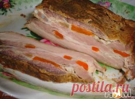 Подчеревок в горчичном маринаде

Очень аппетитное мясо, шикарная альтернатива магазинной колбасе.

Рецепт https://nyam.ru/recipes/vtorye-blyuda-garniry/myasnye-..