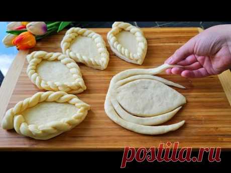 Рецепт ДОМАШНИХ БУЛОЧЕК на молоке. Булочки  с НАЧИНКОЙ - простой рецепт! С джемом