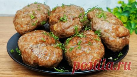 Карамелька | Безумно вкусные и очень сочные "Кремлёвские" котлеты: готовлю так для всей семь и на праздничный стол (нравятся всем без исключения)