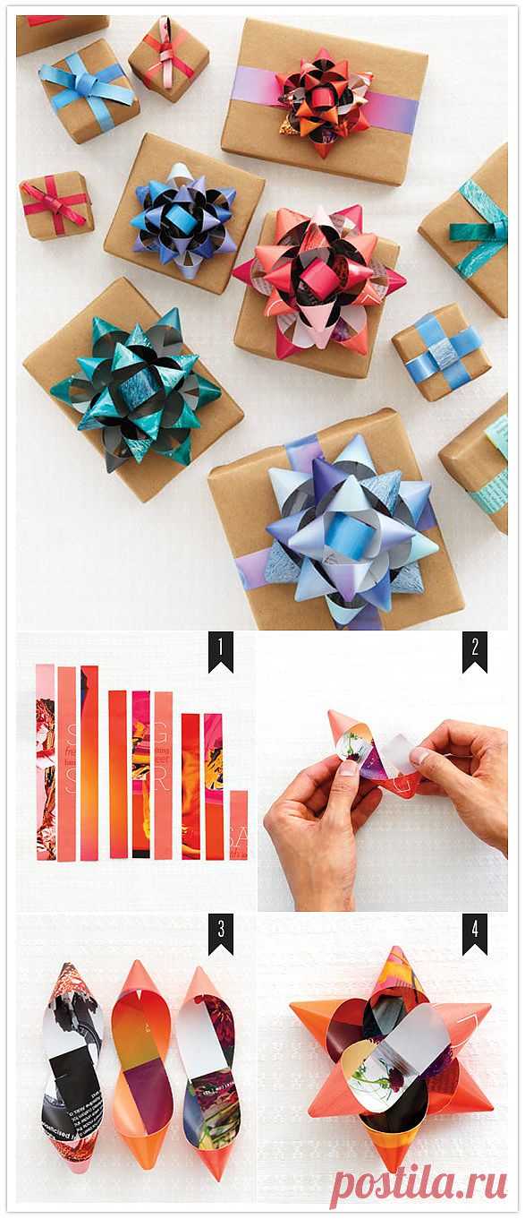 How to make a gift bow | Bits + Pieces, Holiday | 100 Layer Cake