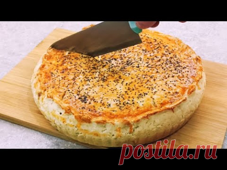Луковый пирог под Кайфом! Тесто бесподобное, мой фаворит среди пирогов | Вкусный Блокнот