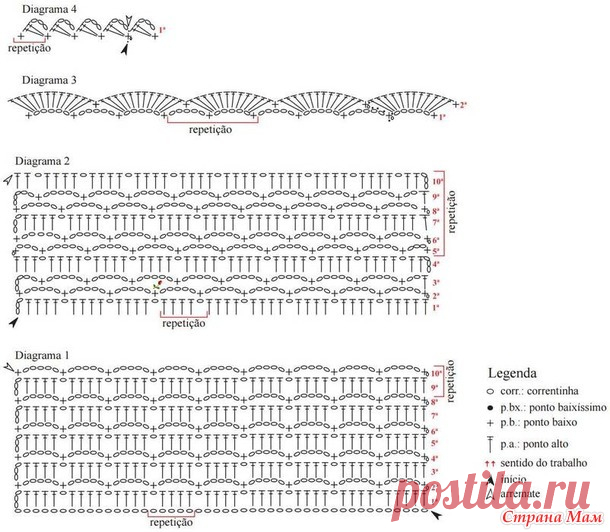 Летний костюм CROPPED SAIA MIDI LISTRAS. - Все в ажуре... (вязание крючком) - Страна Мам