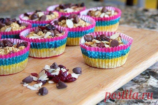 Овсяные чашечки - супер десерт!