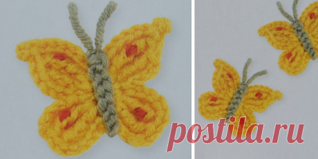 Crochet Butterfly Pattern - Design Peak