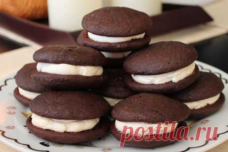 Шоколадные Whoopie со сливками — Женская страничка