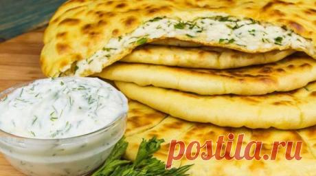 Лепёшки с брынзой и зеленью &amp;#8212; Закладка24