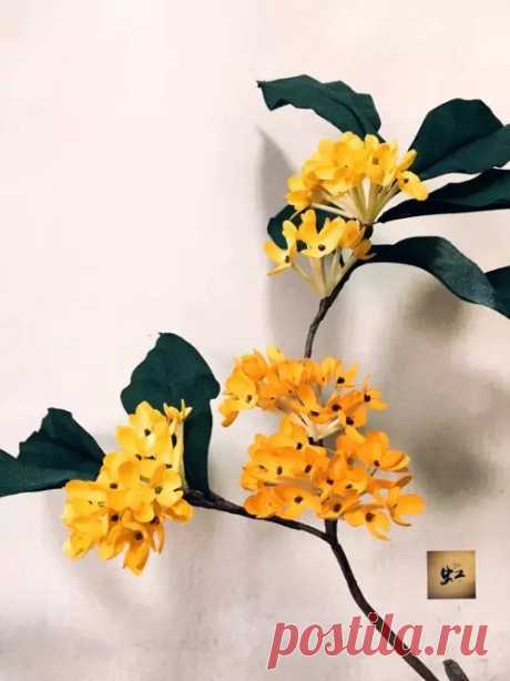 [教程学习] 金桂送秋，烫花桂花教程