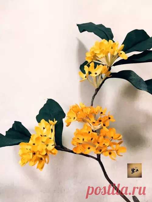 [教程学习] 金桂送秋，烫花桂花教程