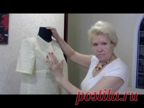 Рукав короткий.Часть 4 из 4.  Втачивание рукава в пройму.