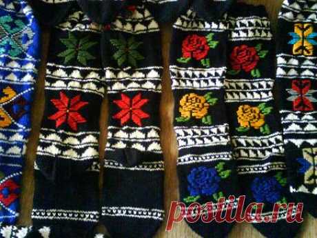 Грузинские жаккард-гольфы: ru_knitting