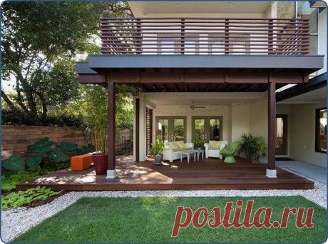 Как пристроить к дому крыльцо-палубу?