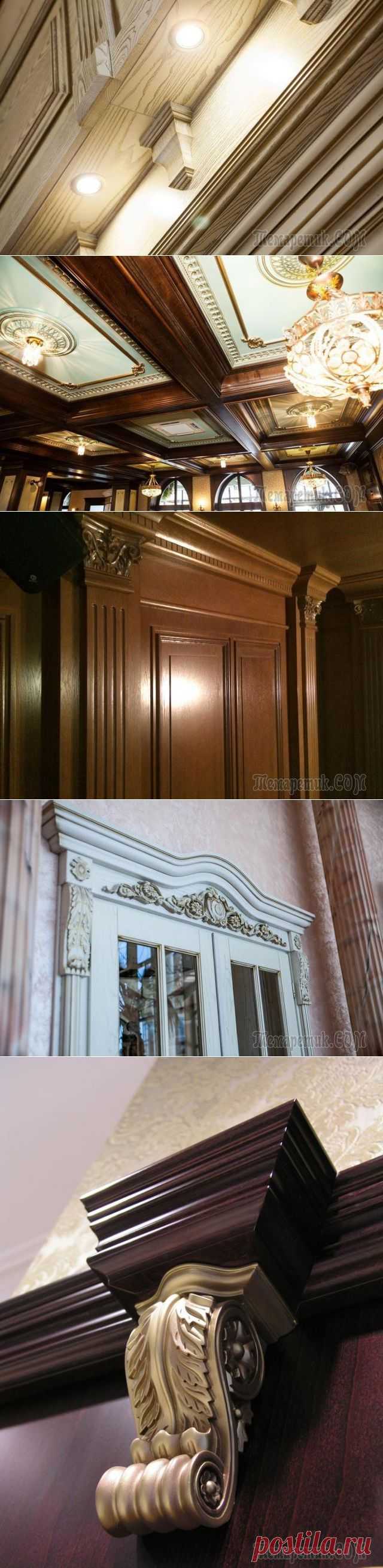 Немного дерева в интерьере