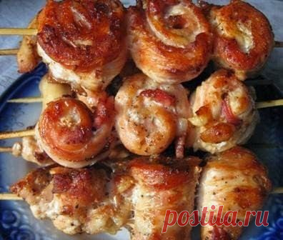 Шустрый повар.: Куриный шашлык "Кучерявый"