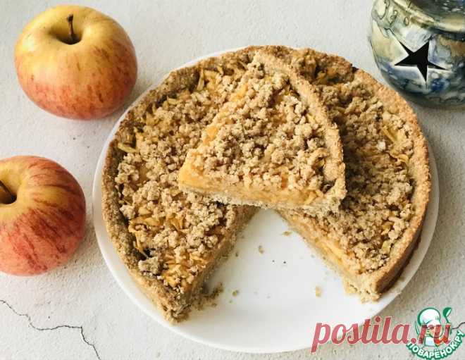 Яблочный пирог без яиц, муки и сахара – кулинарный рецепт