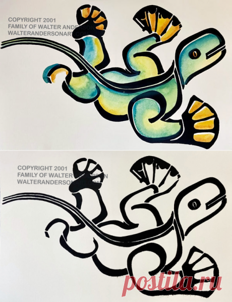 Sapos y Diamantes - Lagarto – Realizaciones: The Walter Anderson Shop