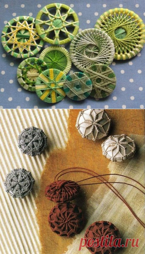 Дорсетская пуговица (Dorset buttons) / Прочие виды рукоделия / Другие виды рукоделия
