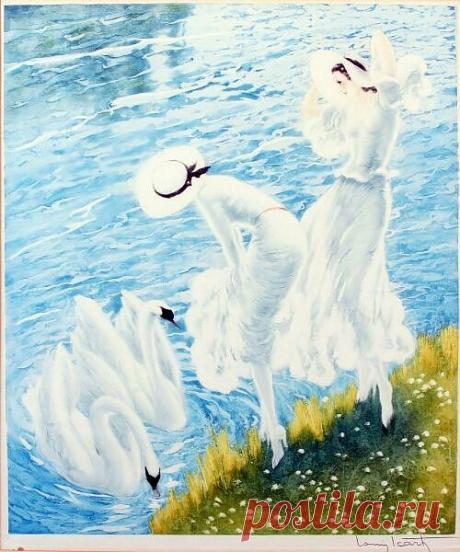 Женские образы от Louis Icart