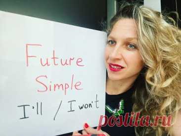 АНГЛИЙСКИЙ УЧУ УЧИТЬ. Future Simple. I will I won't. Shall will в чем разница.