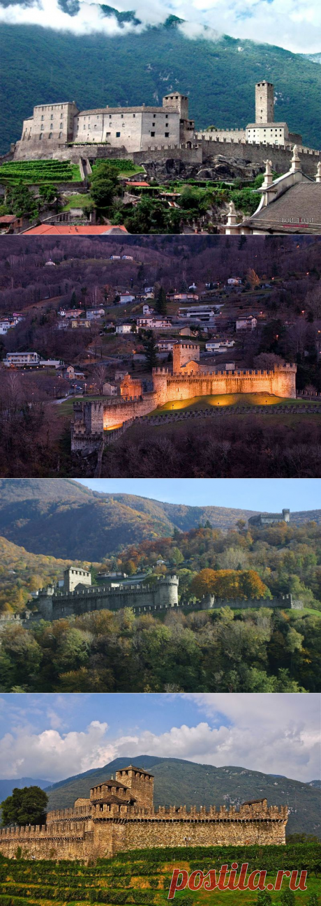 Замки Швейцарии:Монтебелло(Castello di Montebello)