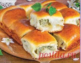 Булочки с творогом и крапивой - Харчовка