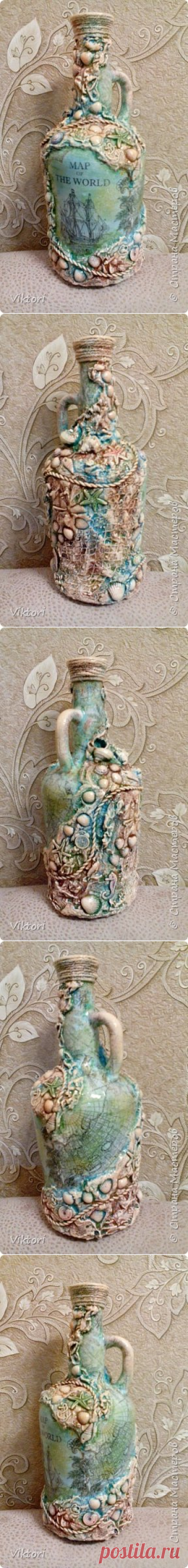 Морские бутылки.. | Страна Мастеров