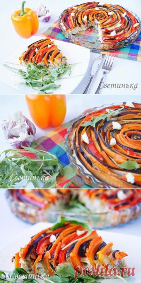 Запеканка овощная «Радуга в тарелке»