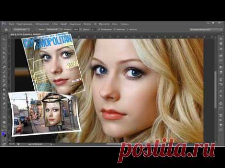 Фотомонтаж (замена лица) - Photoshop + (Онлайн фотошоп - Эдитор) - Группы Мой Мир