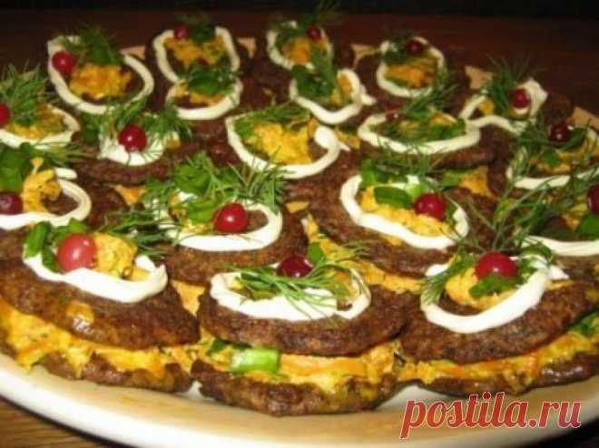 блюда Пирожные из печени, на сайте Good Recept.
