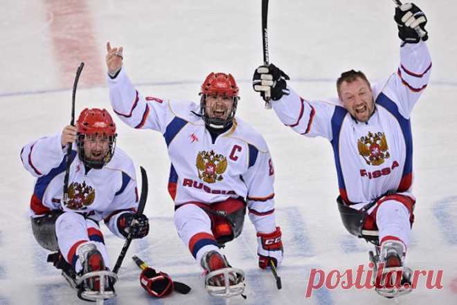Российские следж-хоккеисты показали пример «звездам» - Очень сильные люди
