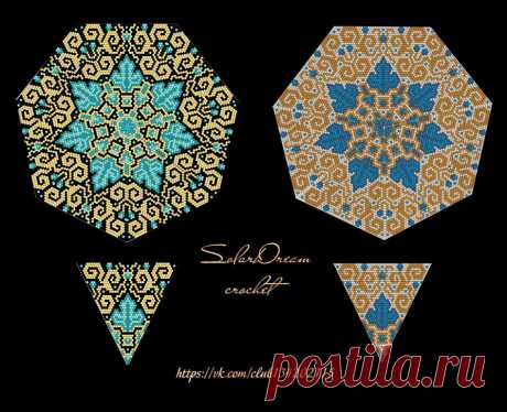 Восточная фантазия на 44

вязать с петлей подъема