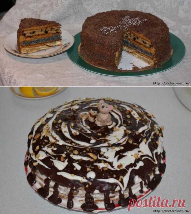 Торт ТРИ БОГАТЫРЯ .
