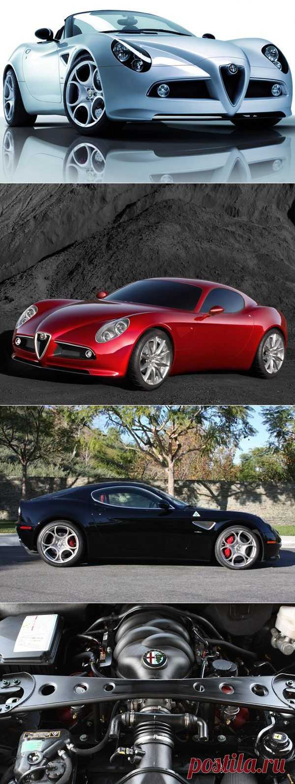 Спорткар Alfa Romeo 8C Competition (12 фото + видео) | Отзывы и полезная информация "Кнопкастарта"