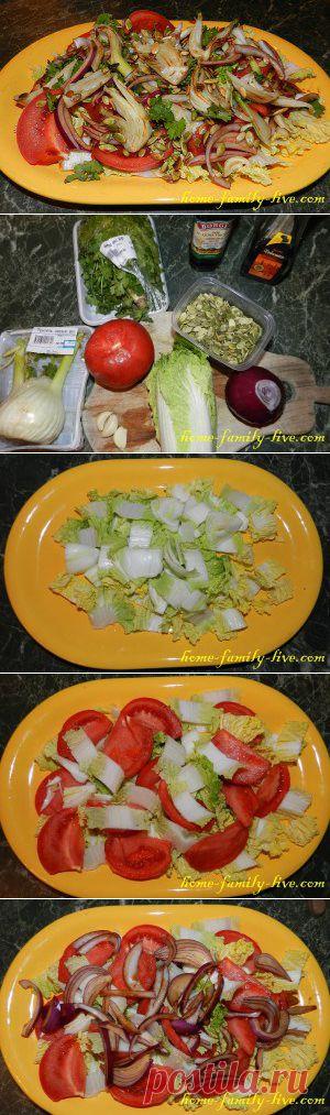 Салат из фенхеля - Кулинарные рецепты