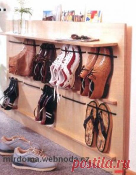 Идея для маленькой прихожей