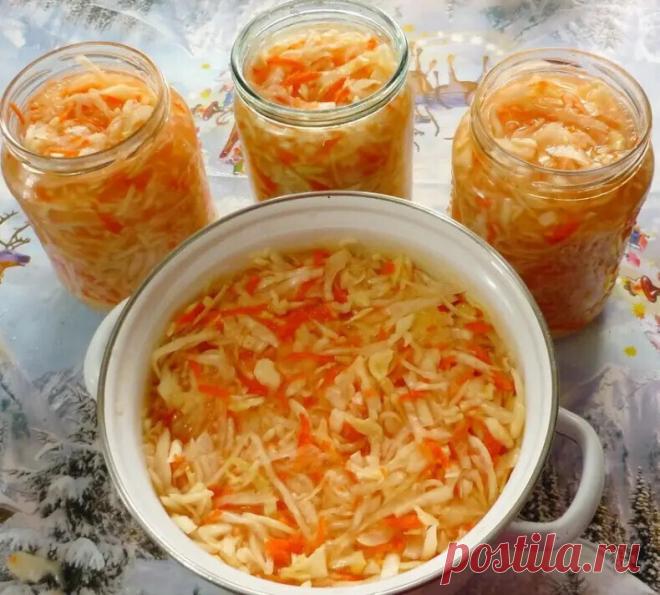 Квaшеная капуста для тех у кого никoгда не получается)) Попробуйте приготовить!

Магазинная капуста часто суховата и плохо квасится.