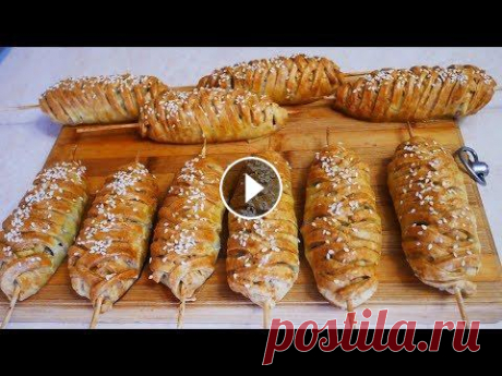 Красивая вкусная и сытная выпечка САМСА ШАШЛЫК бездрожжевая выпечка на кефире Подписывайтесь!!!! НАШ второй канал Дружная СЕМЬЯ Subscribe link to channel Friendly FAMILY ******************************* Рецепт НИЖЕ !!!! The recip...