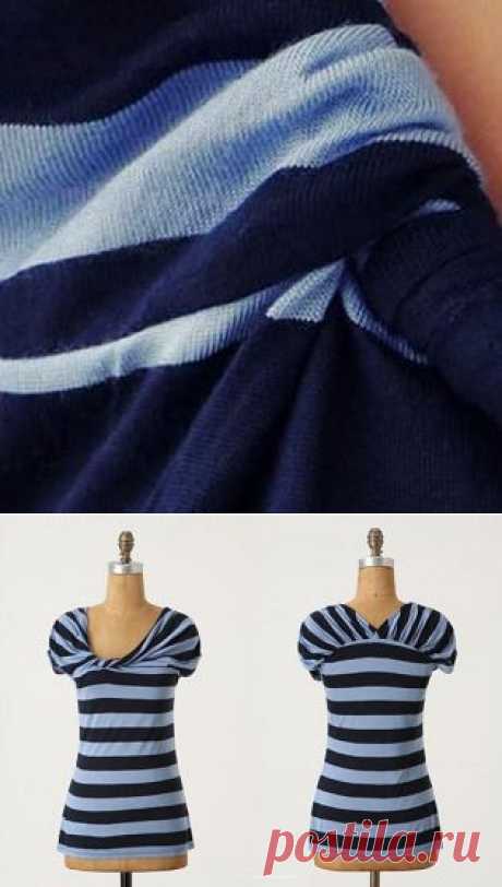 Повтор тельняшки Anthropologie / Простые выкройки / ВТОРАЯ УЛИЦА