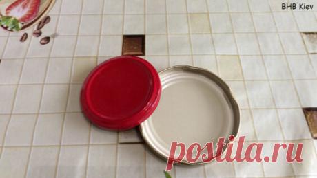 5 потрясающе простых идей из крышек от банок - Яндекс.Видео