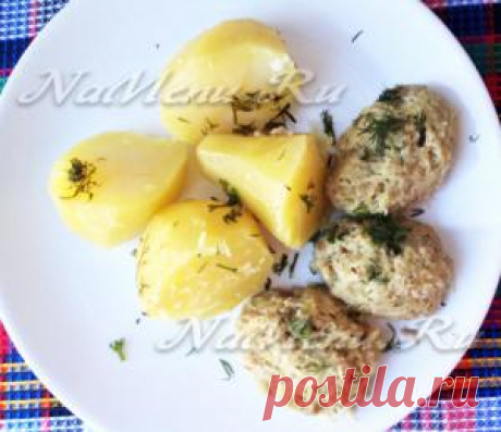 Котлеты из свинины и картофеля в пароварке