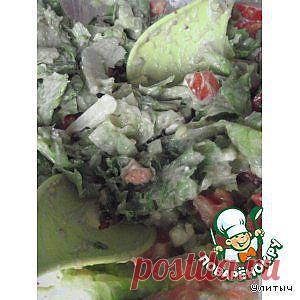 Салатная заправка из авокадо - кулинарный рецепт