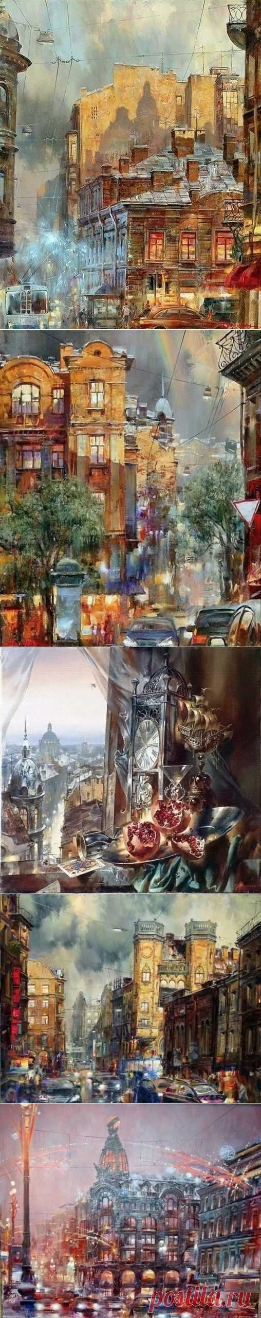 Санкт-Петербург. Художник Иван Славинский.