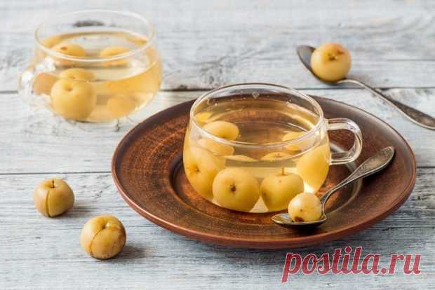 Компот из маленьких яблок на зиму — Домашняя кулинария