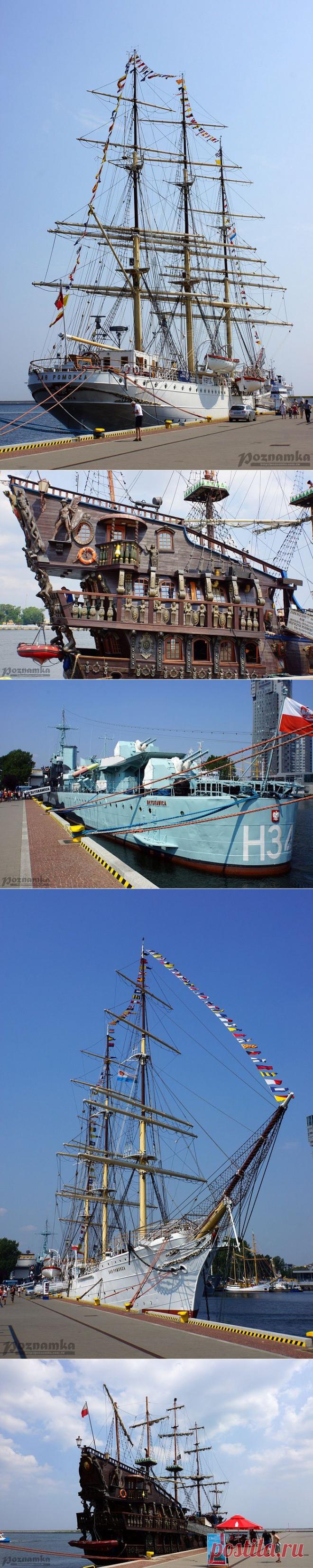 [Польша] Гдыня. Парусник «Дар Поморья» и другие достопримечательности Гдыни.