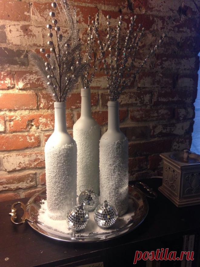 Декор бутылок своими руками: 100 лучших идей 2018 [+Видео]